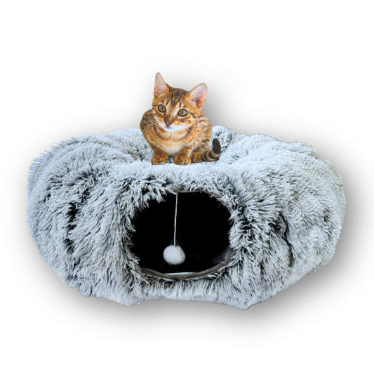 Petspace® Fluffy Donut Tunnel