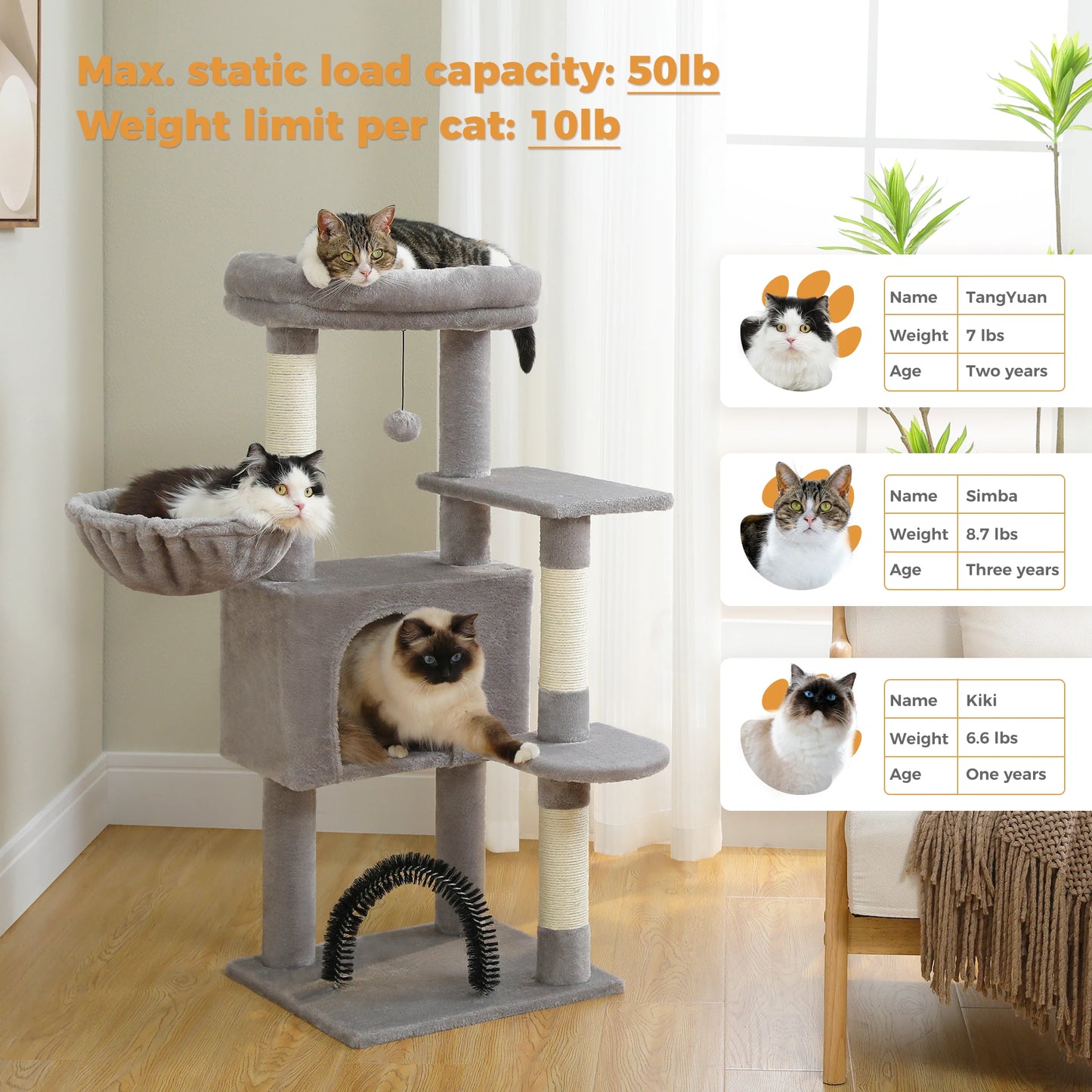 Petspace® Tower cat scratcher