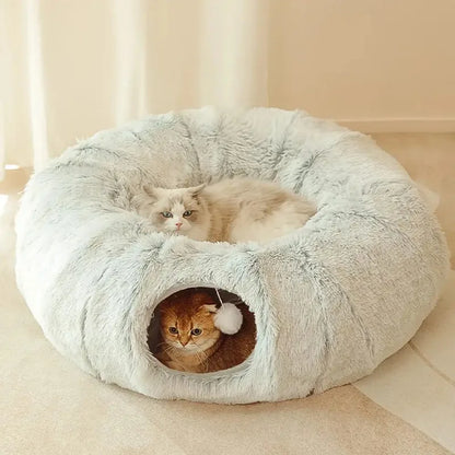 Petspace® Fluffy Donut Tunnel