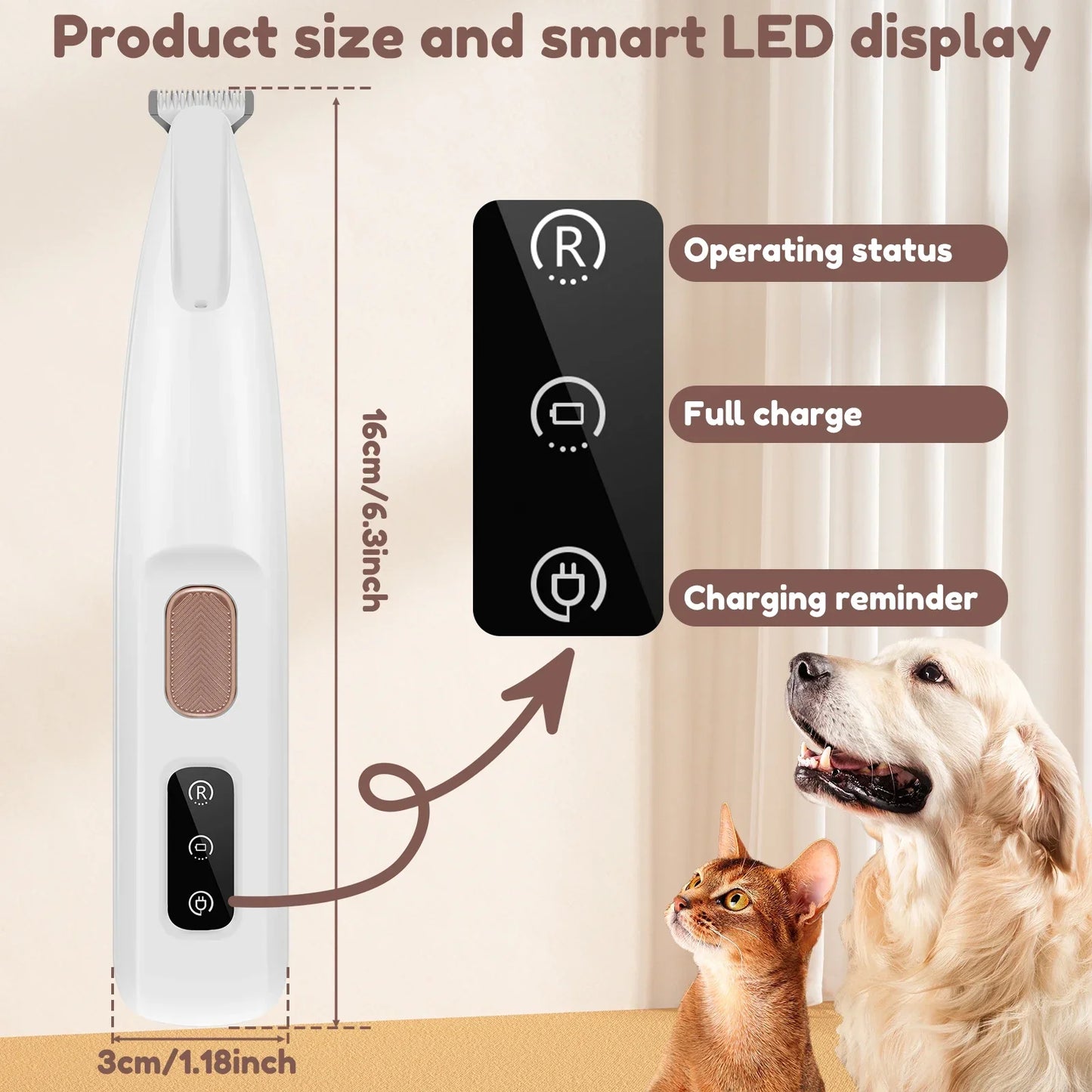 Petspace® Paw Trimmer